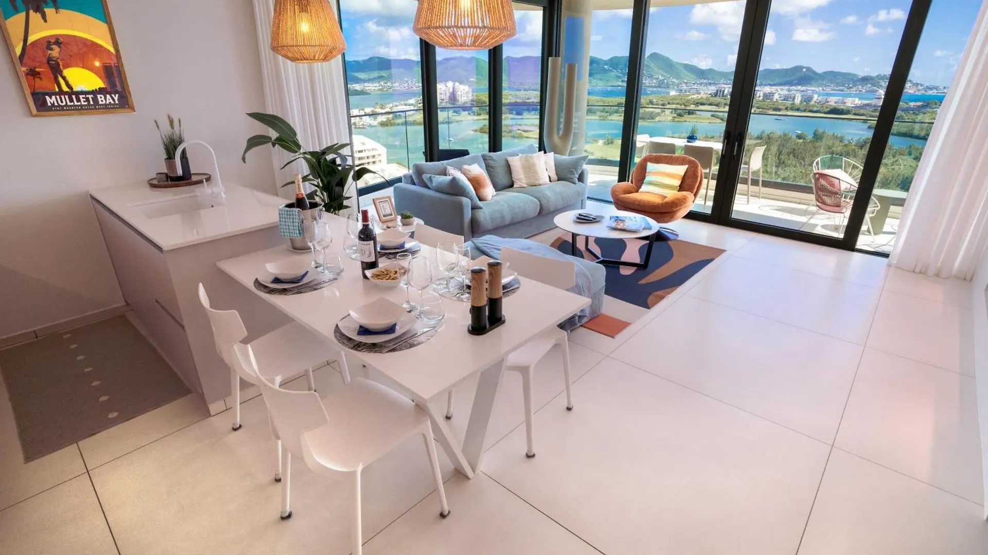 Gorgeous 2 Bedroom, 17Th Floor, With Breathtaking View, Fourteen At Mullet Bay Cupecoy  0*, Cupecoy (Sint Maarten) Sint Maarten