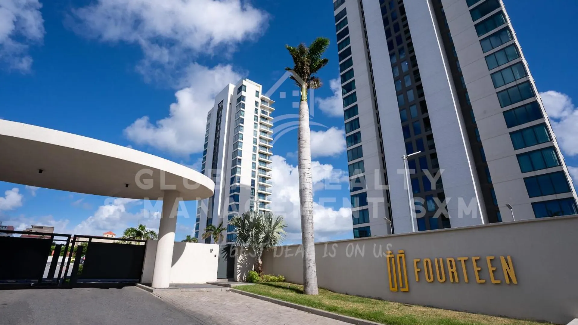 Lägenhet Gorgeous 2 Bedroom, 17Th Floor, With Breathtaking View, Fourteen At Mullet Bay Cupecoy