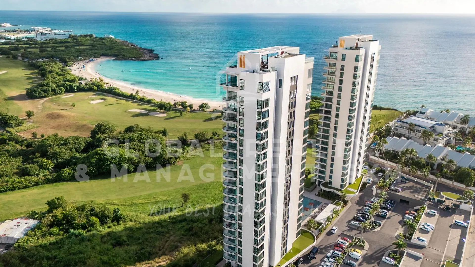 Lägenhet Gorgeous 2 Bedroom, 17Th Floor, With Breathtaking View, Fourteen At Mullet Bay Cupecoy